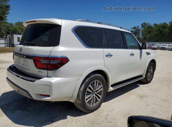 JN8AY2BA8P9403202 2023 NISSAN ARMADA White Задня права чверть