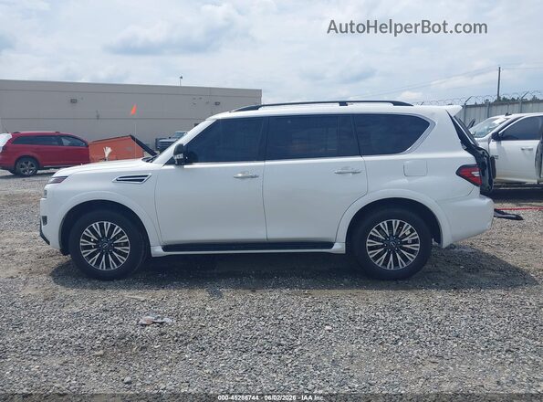 JN8AY2BAXP9402598 2023 NISSAN ARMADA White Սալոնի 360 աստիճան տեսք