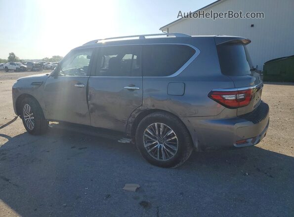 JN8AY2BB0R9853437 2024 NISSAN ARMADA Gray Задня ліва чверть