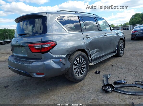 JN8AY2BB3R9854033 2024 NISSAN ARMADA Gray Задня права чверть