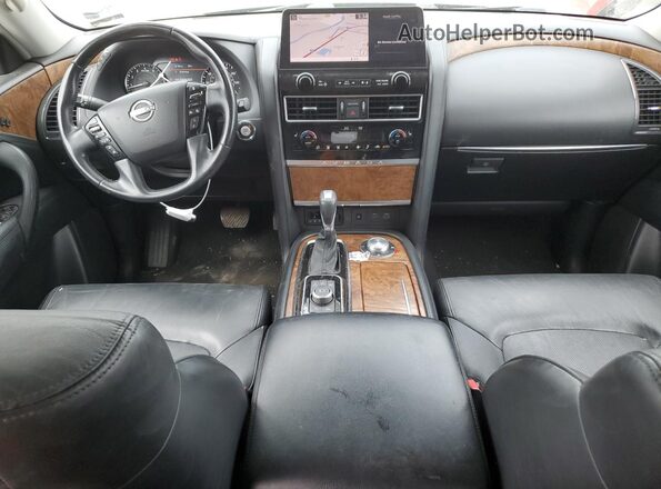 JN8AY2BB5M9791509 2021 NISSAN ARMADA Black Widok deski rozdzielczej