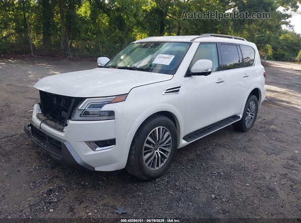 JN8AY2BC0P9183538 2023 NISSAN ARMADA White Przód lewy