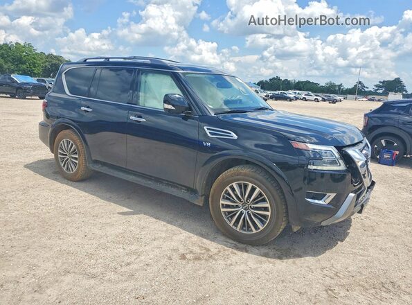 JN8AY2BC1M9146977 2021 NISSAN ARMADA Black Առջևի աջ