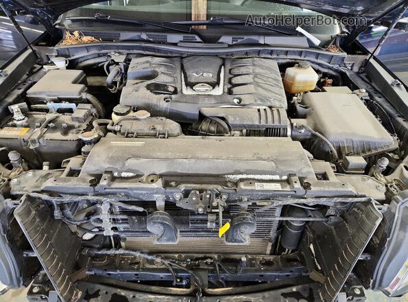 JN8AY2BC2N9162087 2022 NISSAN ARMADA Blue Engine compartment view