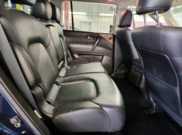 JN8AY2BC2N9162087 2022 NISSAN ARMADA Blue Rear interior view