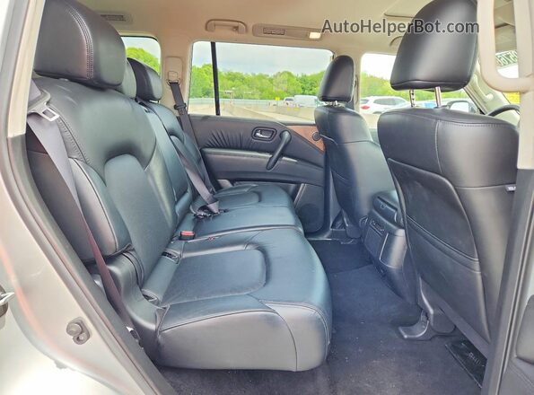 JN8AY2BCXR9196915 2024 NISSAN ARMADA Silver Widok wnętrza z tyłu