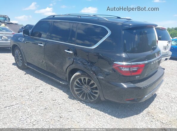 JN8AY2CC8P9180532 2023 NISSAN ARMADA Black Задня ліва чверть