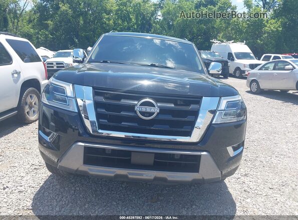 JN8AY2CC8P9180532 2023 NISSAN ARMADA Black Вид щитка приладів