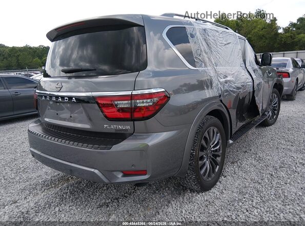 JN8AY2CD6P9694338 2023 NISSAN ARMADA Gray Tył prawy