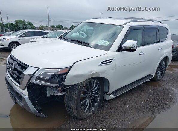 JN8AY2CD9P9691126 2023 NISSAN ARMADA White Przód lewy