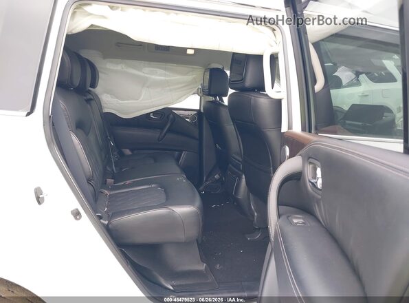 JN8AY2CD9P9691126 2023 NISSAN ARMADA White Widok naklejki z numerem VIN