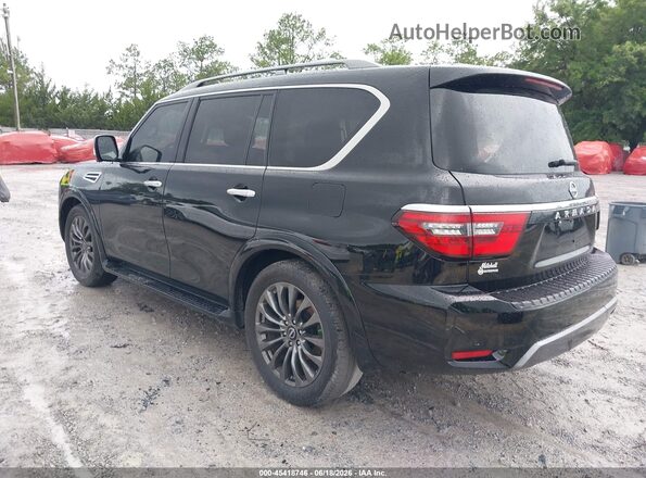 JN8AY2DA2R9418231 2024 NISSAN ARMADA Черный Задняя левая четверть
