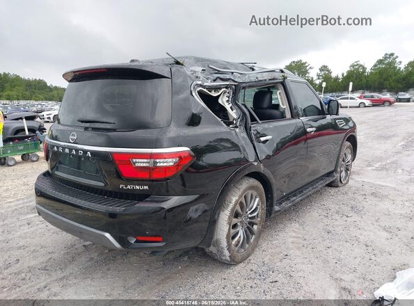 JN8AY2DA2R9418231 2024 NISSAN ARMADA Черный Задняя правая четверть