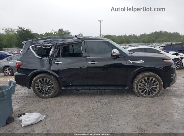 JN8AY2DA2R9418231 2024 NISSAN ARMADA Черный Панорамный вид салона 360°