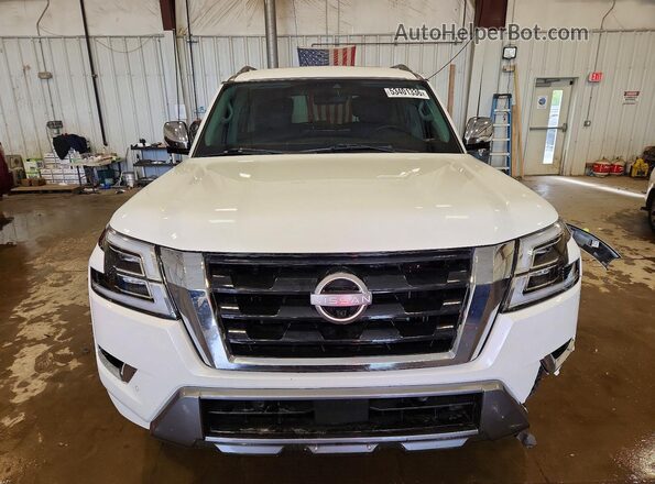 JN8AY2DB1M9792458 2021 NISSAN ARMADA White Widok z przodu