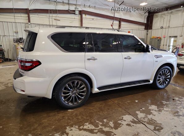 JN8AY2DB1M9792458 2021 NISSAN ARMADA White Tył prawy