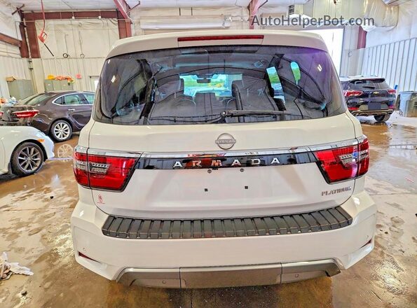 JN8AY2DB1M9792458 2021 NISSAN ARMADA White Widok z tyłu