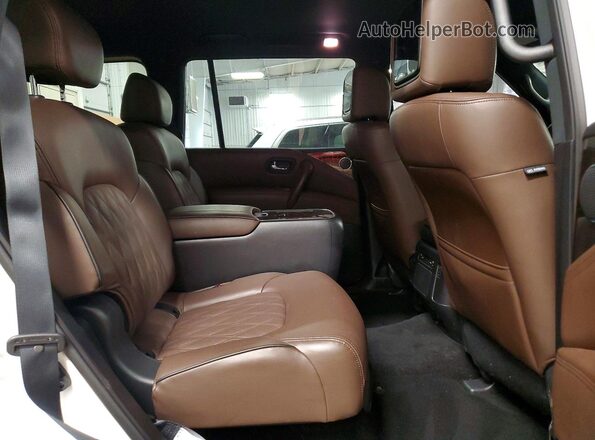 JN8AY2DB3P9837579 2023 NISSAN ARMADA Белый Вид задней части салона