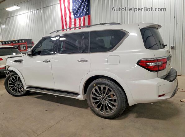 JN8AY2DB3P9837579 2023 NISSAN ARMADA Белый Задняя левая четверть