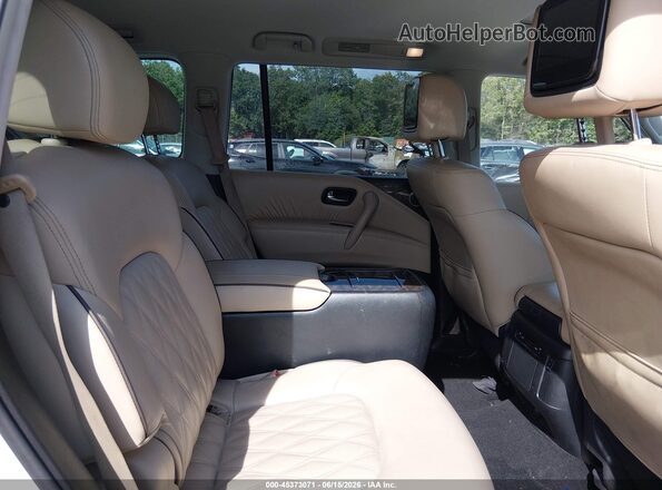 JN8AY2DB4P9834965 2023 NISSAN ARMADA White VIN კოდის სტიკერის ხედი