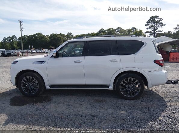 JN8AY2DB4P9834965 2023 NISSAN ARMADA White სალონის 360-გრადუსიანი ხედი