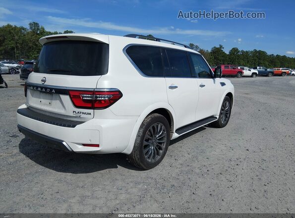 JN8AY2DB4P9834965 2023 NISSAN ARMADA White უკანა მარჯვენა
