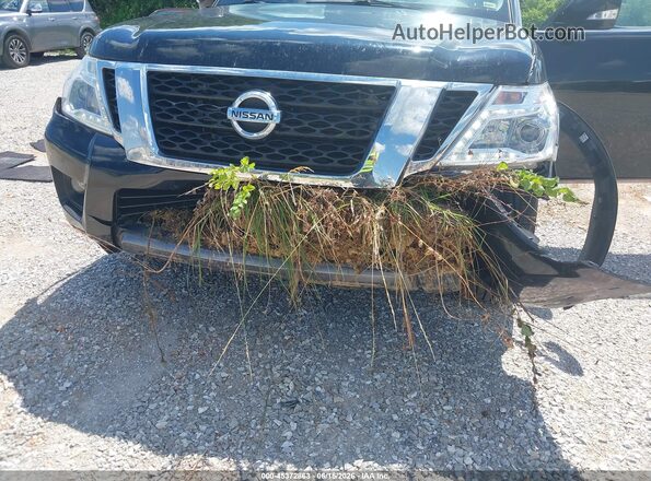 JN8AY2NC0L9618211 2020 NISSAN ARMADA Black წინა ხედი