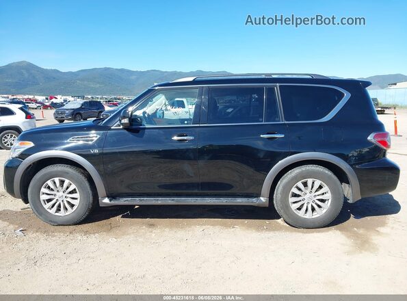 JN8AY2NC3K9584991 2019 NISSAN ARMADA Black Vista interior de 360 grados