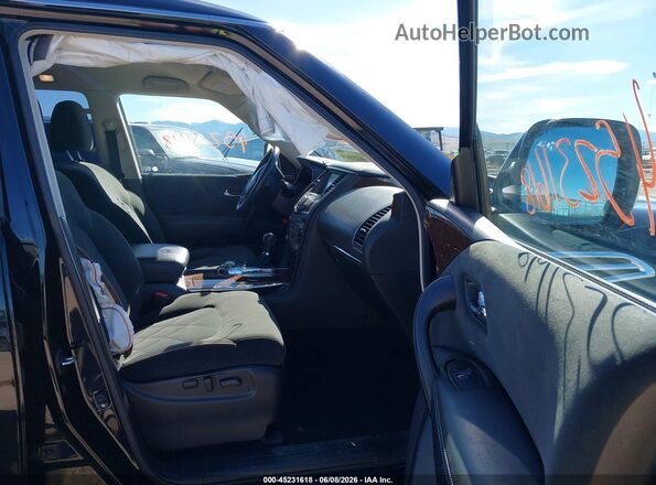 JN8AY2NC3K9584991 2019 NISSAN ARMADA Black Vista interior delantera