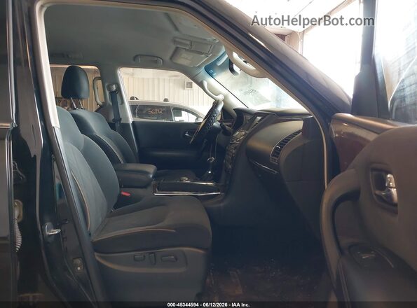 JN8AY2NC4H9508544 2017 NISSAN ARMADA Black Vista interior delantera