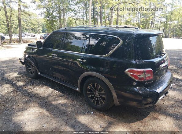 JN8AY2NC5H9501697 2017 NISSAN ARMADA Black Задня ліва чверть