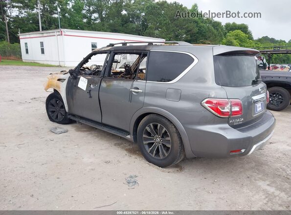 JN8AY2NC5H9505877 2017 NISSAN ARMADA Gray Задня ліва чверть