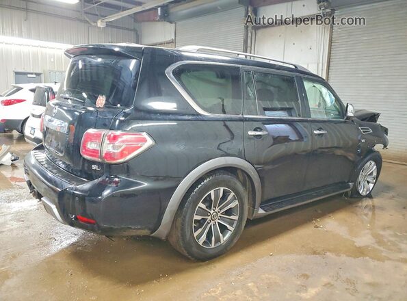 JN8AY2NC5KX512072 2019 NISSAN ARMADA Black Tył prawy
