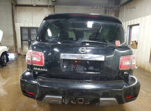 JN8AY2NC5KX512072 2019 NISSAN ARMADA Black Widok z tyłu