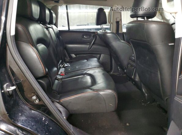 JN8AY2NC5KX512072 2019 NISSAN ARMADA Black Widok wnętrza z tyłu