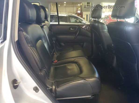 JN8AY2NC8H9508563 2017 NISSAN ARMADA Silver Rear interior view