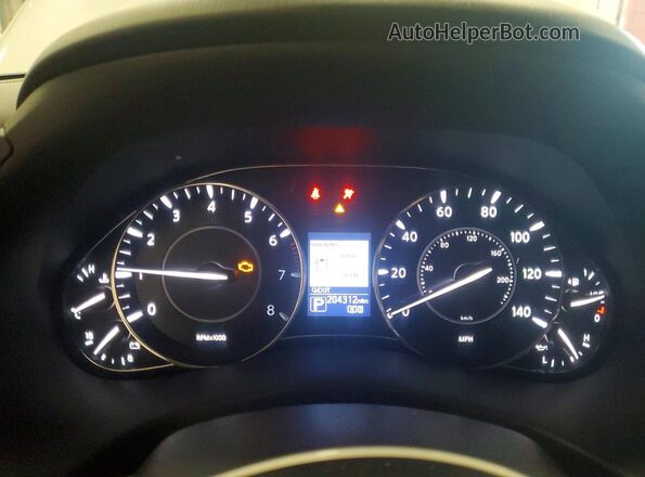 JN8AY2NC8H9508563 2017 NISSAN ARMADA Silver Instrument cluster view
