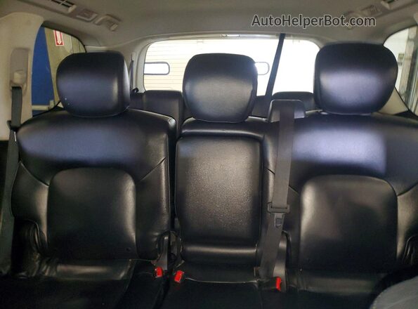 JN8AY2NC8H9508563 2017 NISSAN ARMADA Silver Rear seats view