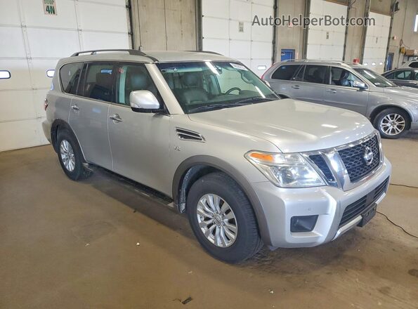 JN8AY2NC8H9508563 2017 NISSAN ARMADA Silver Front right