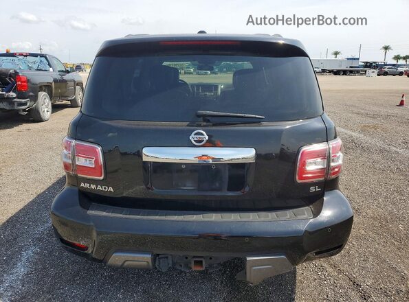 JN8AY2ND0L9108515 2020 NISSAN ARMADA Black Rear view