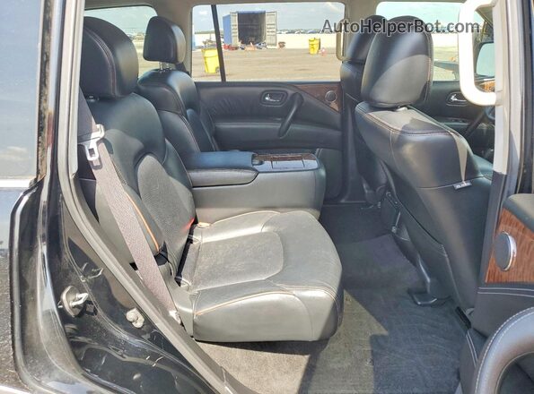 JN8AY2ND0L9108515 2020 NISSAN ARMADA Black Rear interior view