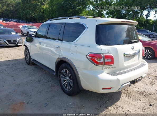 JN8AY2ND2H9000386 2017 NISSAN ARMADA White Задня ліва чверть
