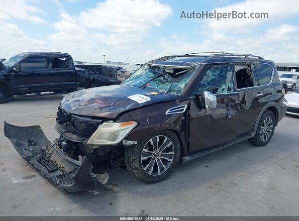 JN8AY2ND2H9004907 2017 NISSAN ARMADA Maroon 