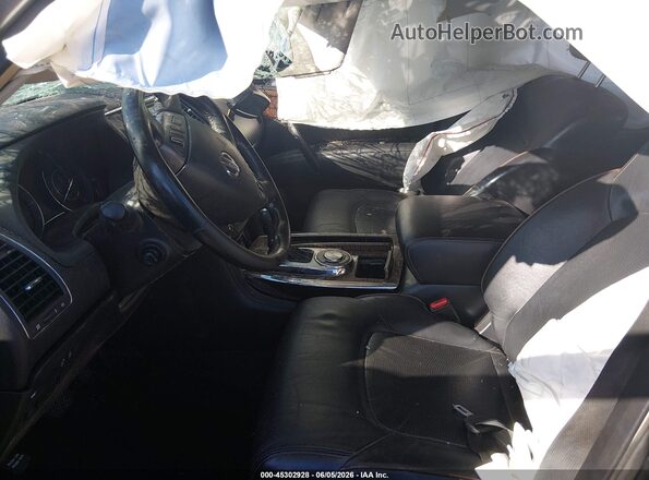 JN8AY2ND2L9109018 2020 NISSAN ARMADA Gray Widok wnętrza z przodu