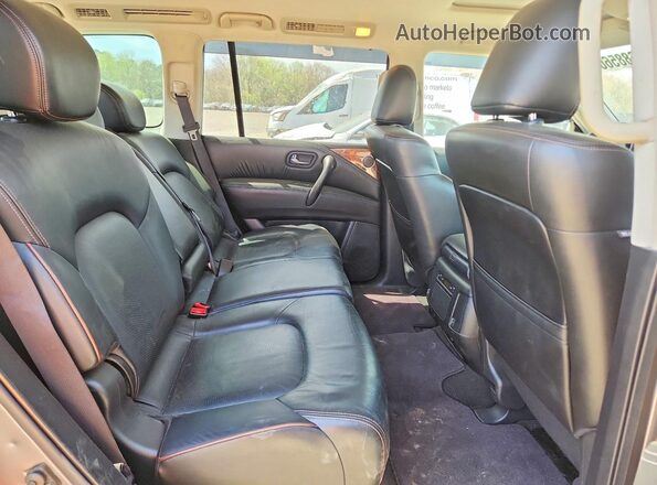 JN8AY2ND3JX001029 2018 NISSAN ARMADA Silver უკანა სალონის ხედი