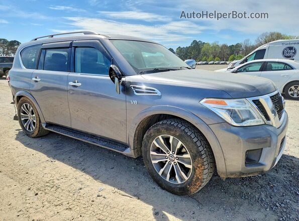 JN8AY2ND3JX001029 2018 NISSAN ARMADA Silver წინა მარჯვენა