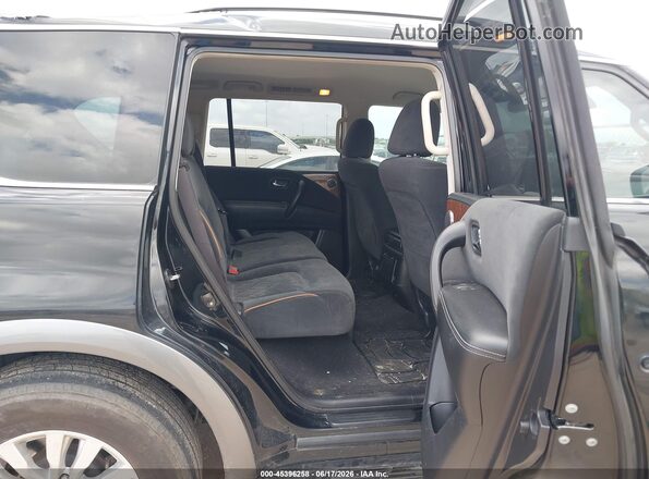 JN8AY2ND6J9054277 2018 NISSAN ARMADA Black Vista de la etiqueta del VIN