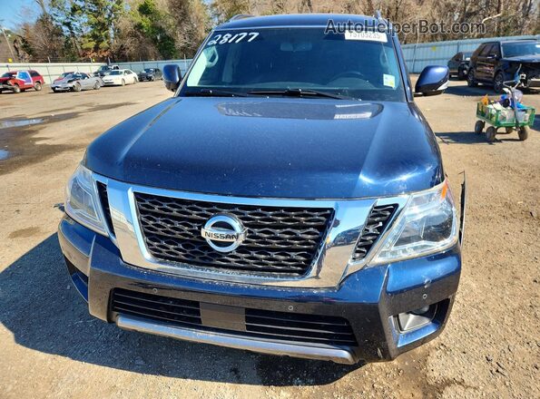 JN8AY2ND9KX009041 2019 NISSAN ARMADA Blue 