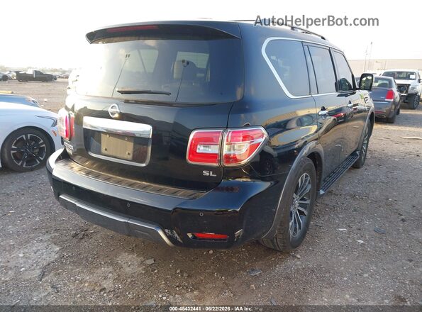 JN8AY2ND9KX009184 2019 NISSAN ARMADA Black Задня права чверть