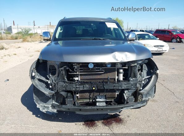 JN8AY2NDXKX009677 2019 NISSAN ARMADA Gray Սալոնի հետևի տեսք